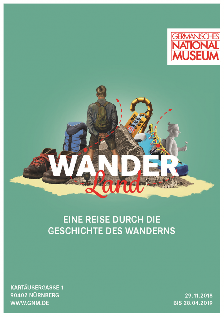 Plakat Ausstellung Wanderland
